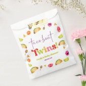 Sachets En Papier Taco Bout Twins ! Baby shower Fiesta (Scellé)