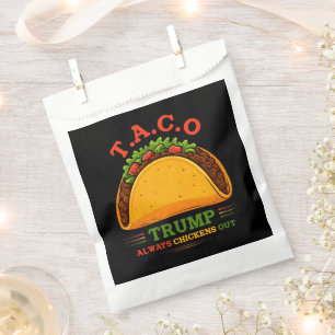 Sachets En Papier Taco Trump chasse toujours les poulets amusants