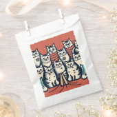 Sachets En Papier Tacos De Noël, Saveur Festive, Foie De Vacances, S (Coupé)