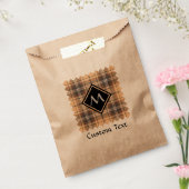 Sachets En Papier Tartan beige et Brown (Scellé)