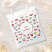 Sachets En Papier Tasses à thé Moderne Vintage (Coupé)