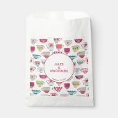 Sachets En Papier Tasses à thé Moderne Vintage (Devant)