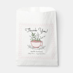 Sachets En Papier Tea Cup Tea Party Baby shower