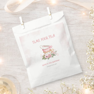 Sachets En Papier Tea Party de charme