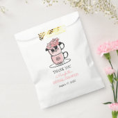 Sachets En Papier Tea Teacup Fleurs Fête des mariées Favoriser les s (Scellé)