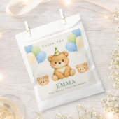 Sachets En Papier Teddy Bear Birthday Favor Bag (Coupé)