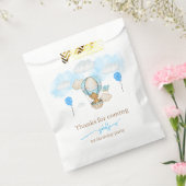 Sachets En Papier Teddy Bear Hot Air Balloon fille anniversaire Merc (Scellé)