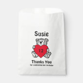 Sachets En Papier Teddy Bear Merci (Devant)