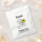 Sachets En Papier Teddy Bear Merci (Coupé)