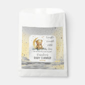 Sachets En Papier Teddy Bear Twinkle Twinkle Little Star Baby shower (Devant)