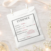 Sachets En Papier Témoignage du mystère du meurtre (Coupé)