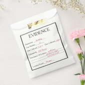 Sachets En Papier Témoignage du mystère du meurtre (Scellé)