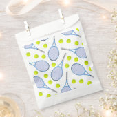 Sachets En Papier Tennis Anniversaire (Coupé)