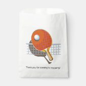 Sachets En Papier Tennis de table Ping Pong (Devant)