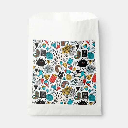 Sachets En Papier Tête folle (Devant)