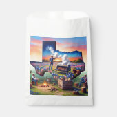Sachets En Papier Texas BBQ Party 4 (Devant)