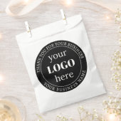 Sachets En Papier Texte modifiable et votre logo ou autre conception (Coupé)