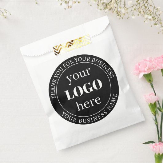 Sachets En Papier Texte modifiable et votre logo ou autre conception (Scellé)