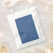 Sachets En Papier Textile fabric bleu fashion jean denim (Coupé)