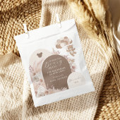 Sachets En Papier Thank You Beary Much Neutral Teddy Bear Boho