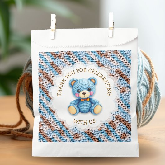 Sachets En Papier Thank You for Celebrating with Us | Baby Shower