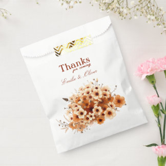 Sachets En Papier Thanks For coming and your name