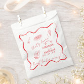 Sachets En Papier That’s Amore Italian Doodles Wedding  (Coupé)