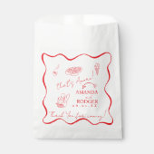 Sachets En Papier That’s Amore Italian Doodles Wedding  (Devant)