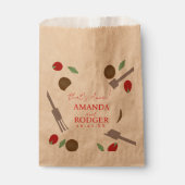 Sachets En Papier That’s Amore Italian Pasta Wedding (Devant)