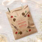 Sachets En Papier That’s Amore Italian Pasta Wedding (Coupé)