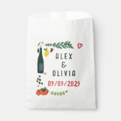 Sachets En Papier That's Amore Italian Food CUSTOM Wedding (Devant)