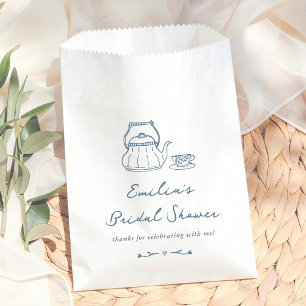 Sachets En Papier Thé à l'anglaise rétro Floral Fantaisiste pour une