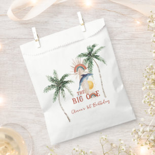 Sachets En Papier The Big One Retro Summer Surf Anniversaire