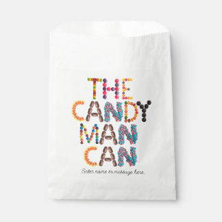Sachets En Papier The Candy Man - Soirée à thème Candy