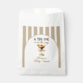 Sachets En Papier Thème café Espresso Martini Baby shower Bow (Devant)