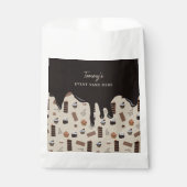 Sachets En Papier Thème de fête à motif chocolat  (Devant)