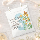 Sachets En Papier Thème de la nature Anniversaire de enfant (Coupé)