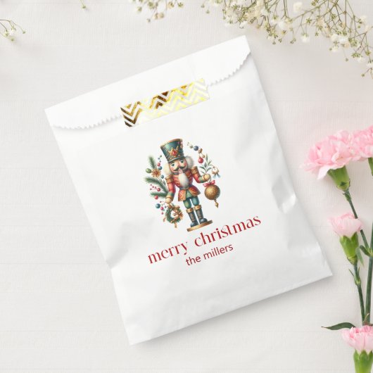 Sachets En Papier Thème de Noël Nutcracker (Scellé)