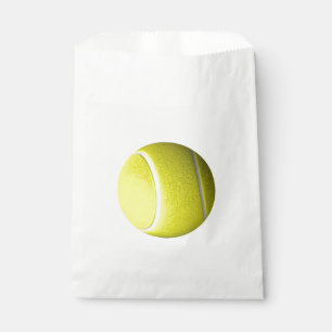 Sachets En Papier Thème de sport de balle de tennis