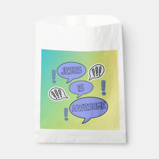 Sachets En Papier Thème du parti chrétien (Devant)