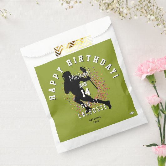 Sachets En Papier Thème LaCrosse Anniversaire Favour Sac HAMbyWG (Scellé)