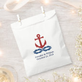 Sachets En Papier Thème nautique Mariage personnalisé Favoriser sac (Coupé)