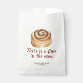 Sachets En Papier There is a Bun in the oven Baby Shower (Devant)