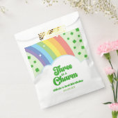 Sachets En Papier Three Is A Charm Rainbow 3e fête d'anniversaire (Scellé)