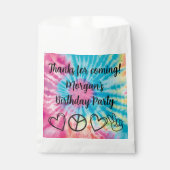 Sachets En Papier Tie Dye Party favorise (Devant)