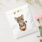 Sachets En Papier Tigre d'anniversaire (Scellé)
