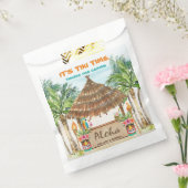 Sachets En Papier Tiki Luau | Plage tropicale (Scellé)