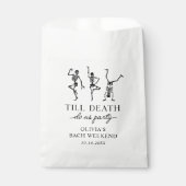 Sachets En Papier Till Death Do Us Party Bachelorette Week-end (Devant)