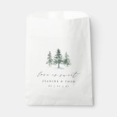 Sachets En Papier Timber Grove | "Love is Sweet" Wedding (Devant)