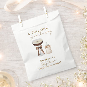Sachets En Papier Tini One En Route Espresso Martini Baby Shower